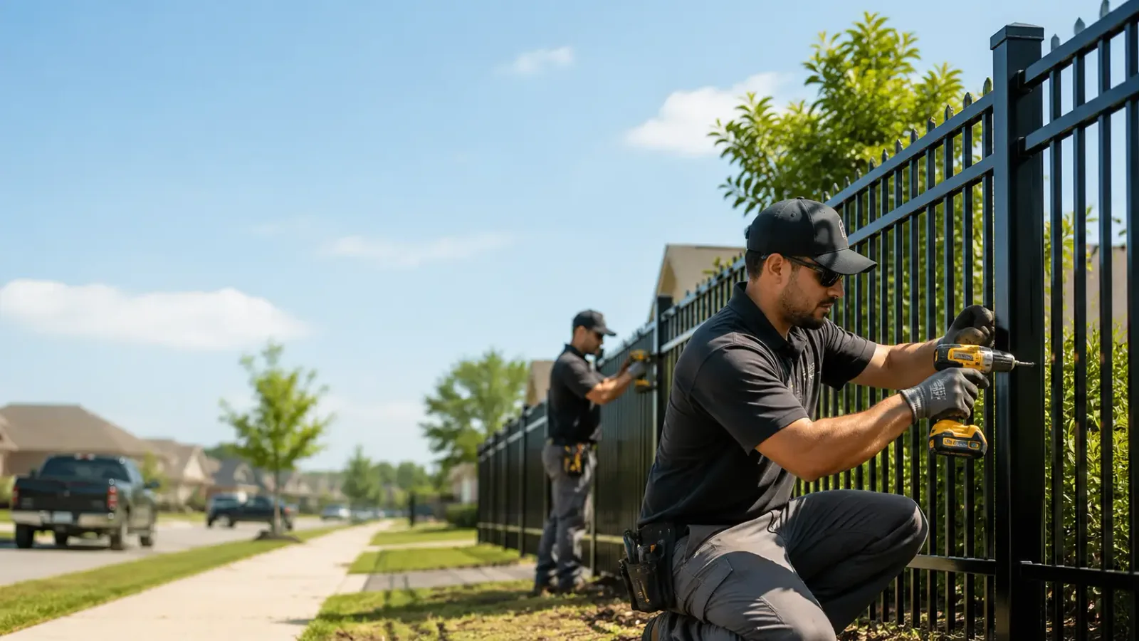 Metal Fence Installation in Middlebury, IN
